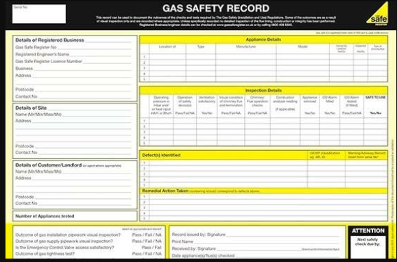 gas safety record
